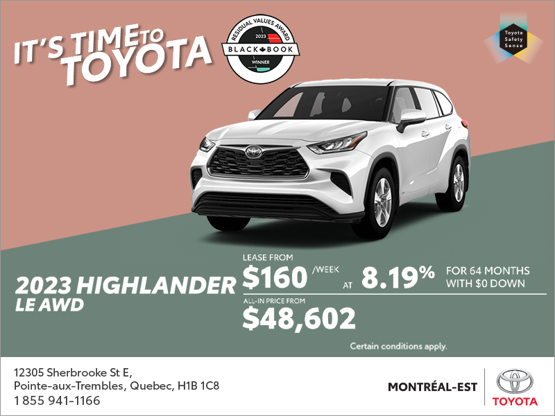 2023 Toyota Highlander
