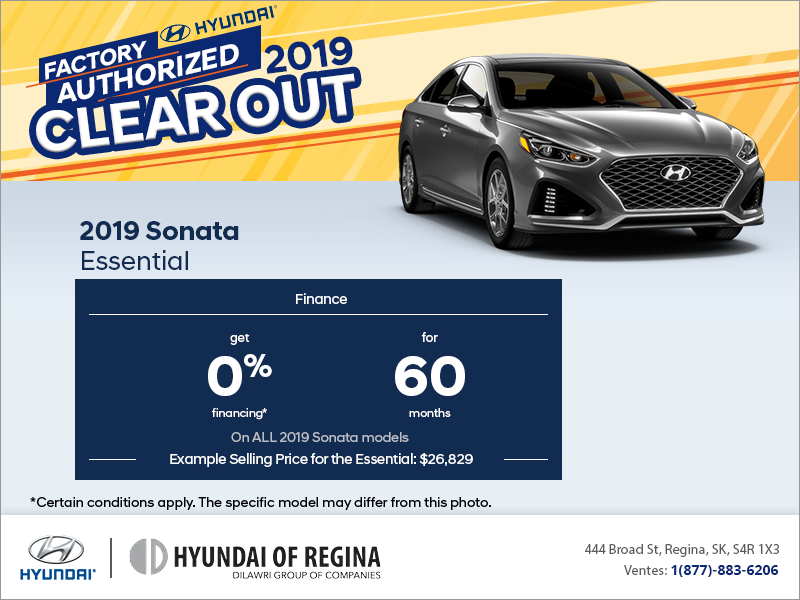 Finance the 2019 Sonata!