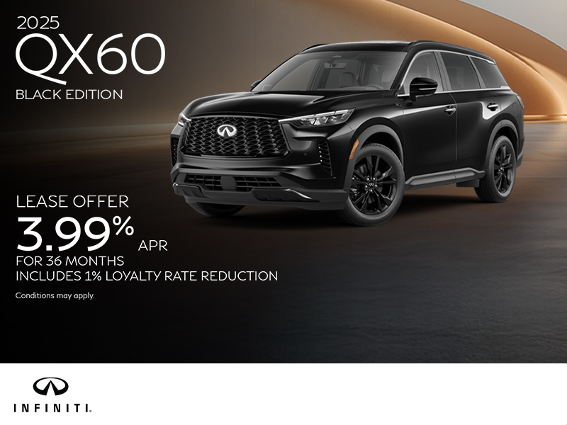 Get the 2025 INFINITI QX60!