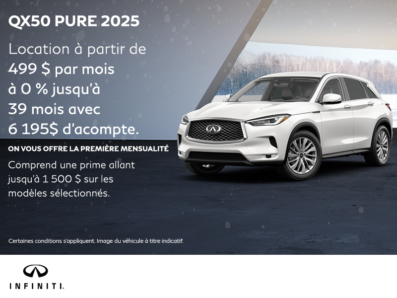 L'événement mensuel INFINITI