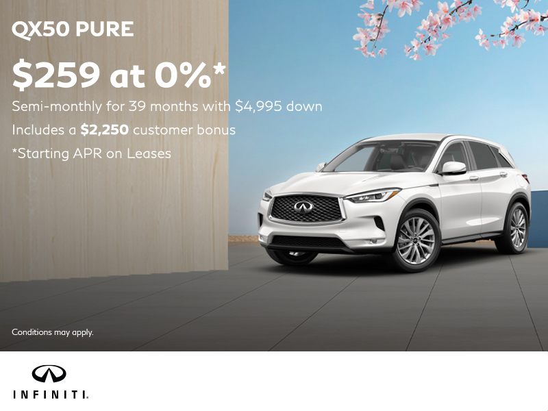 The INFINITI Monthly Event