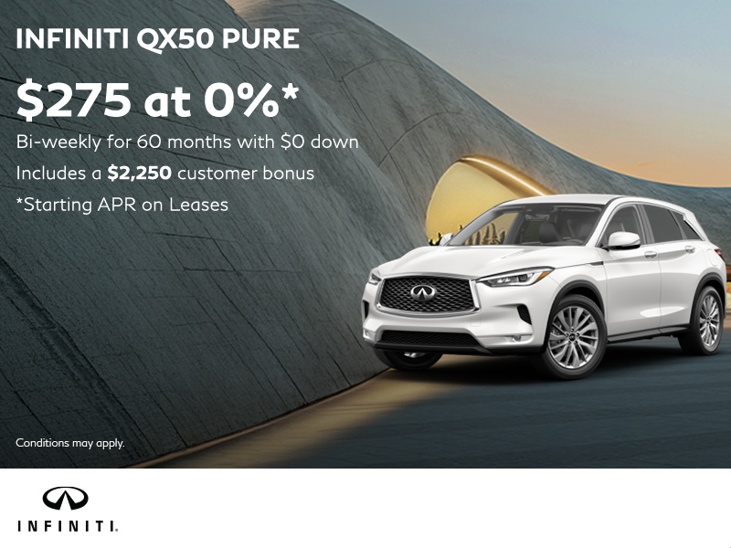 The INFINITI Monthly Event