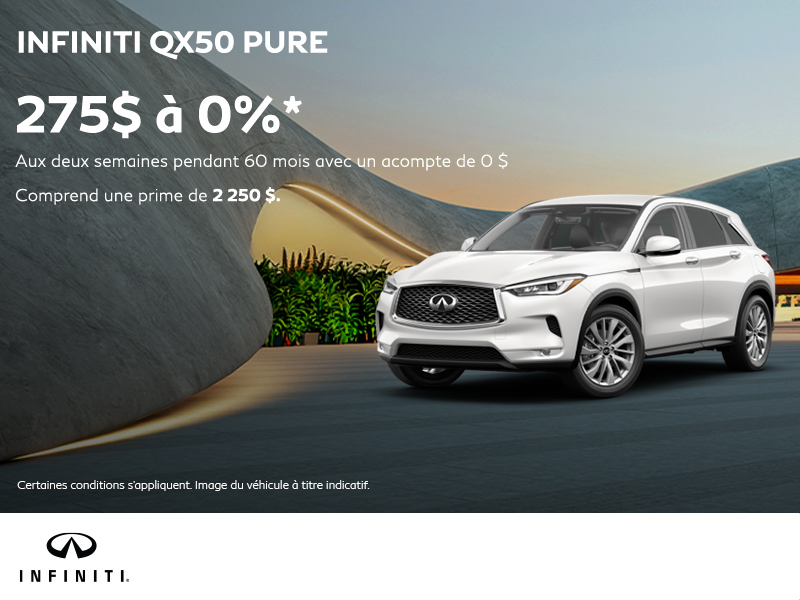 L'événement mensuel INFINITI