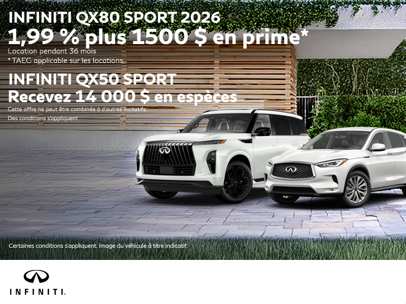 L'événement mensuel INFINITI