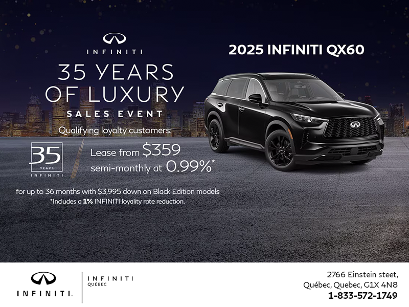 The INFINITI Monthly Event