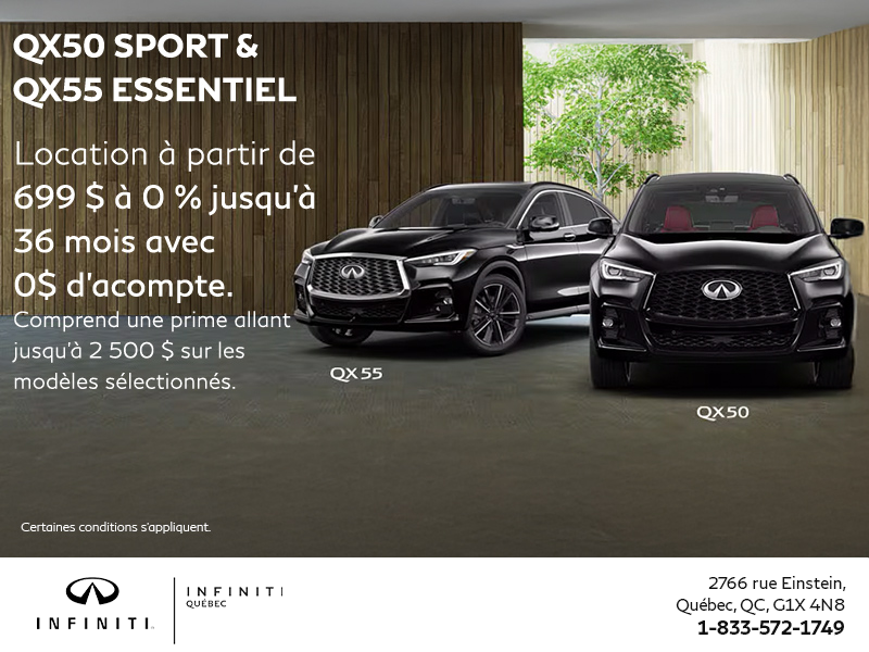 L'événement mensuel INFINITI