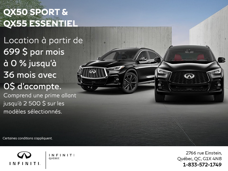 L'événement mensuel INFINITI