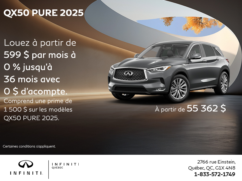 L'événement mensuel INFINITI