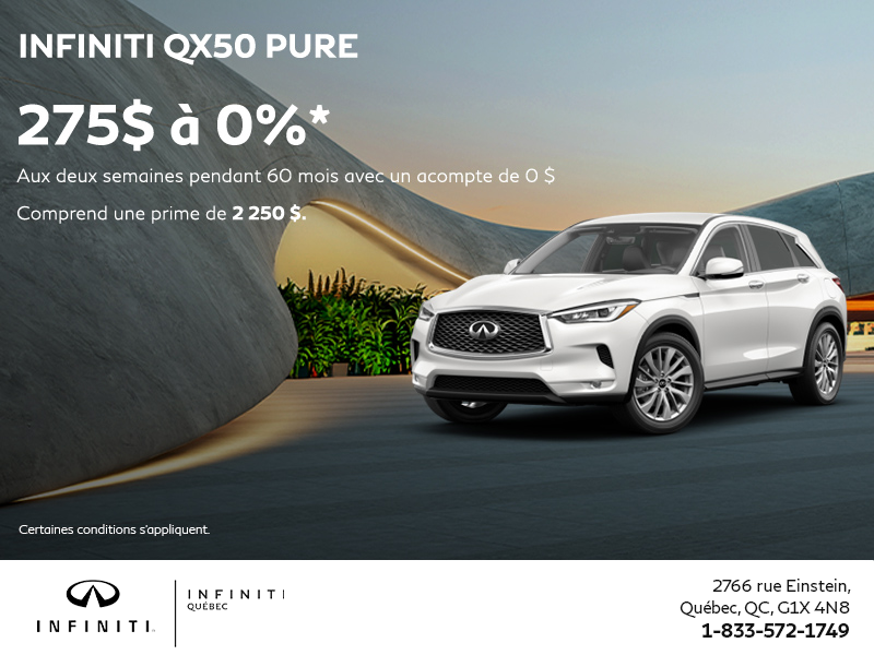 L'événement mensuel INFINITI