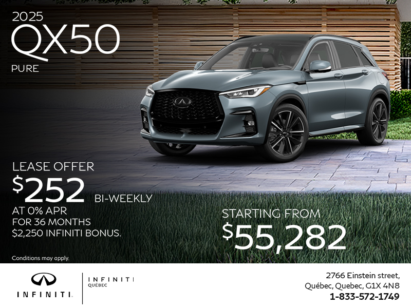 2025 INFINITI QX50