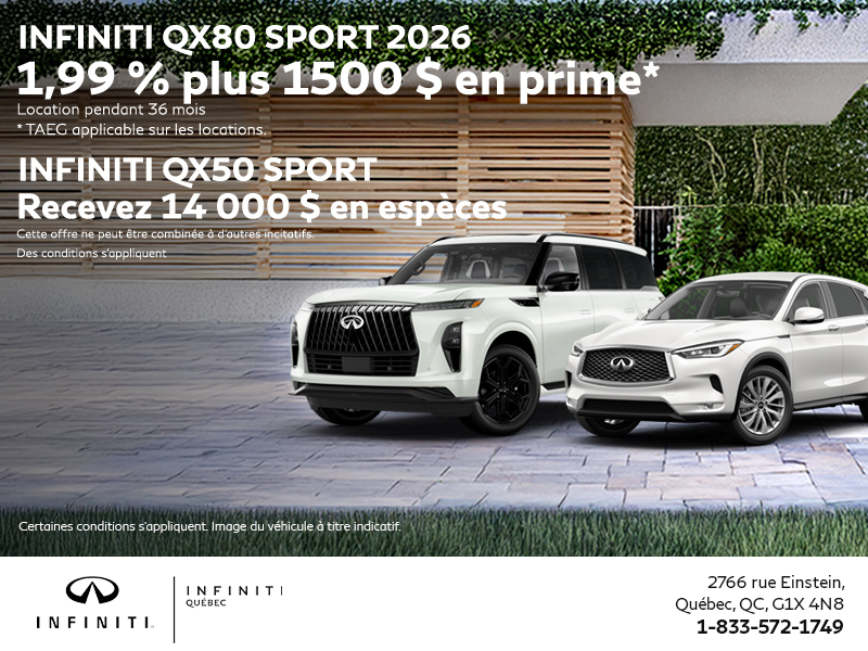 L'événement mensuel INFINITI