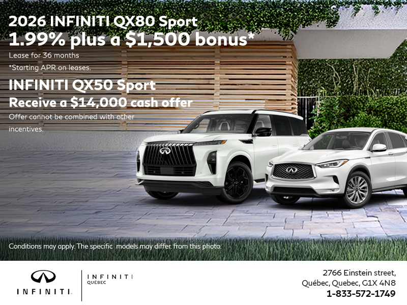 The INFINITI Monthly Event