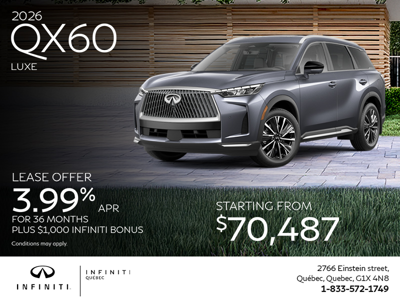 2026 INFINITI QX60