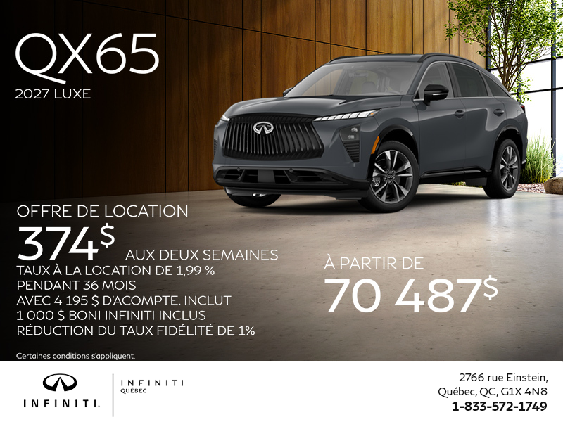 INFINITI QX65 2027