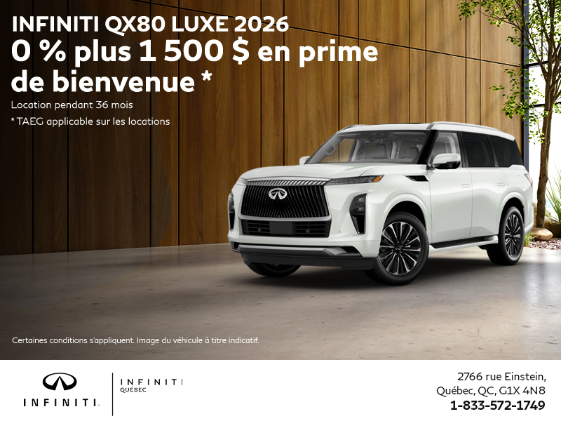 L'événement mensuel INFINITI