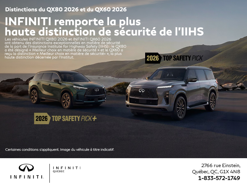 L'événement mensuel INFINITI