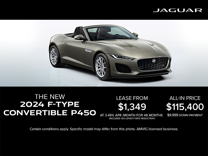 The 2024 Jaguar F-TYPE Convertible