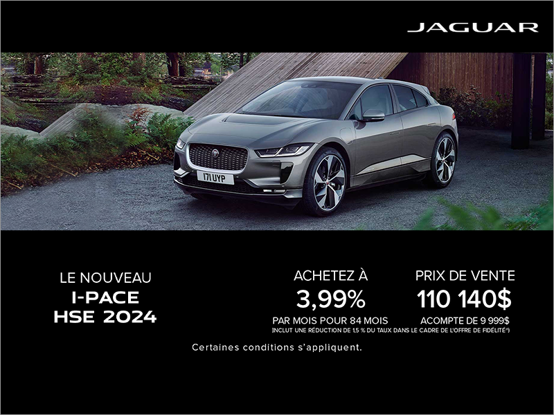 Le Jaguar I-PACE 2024