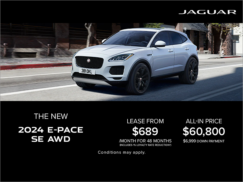 The 2024 Jaguar E-PACE