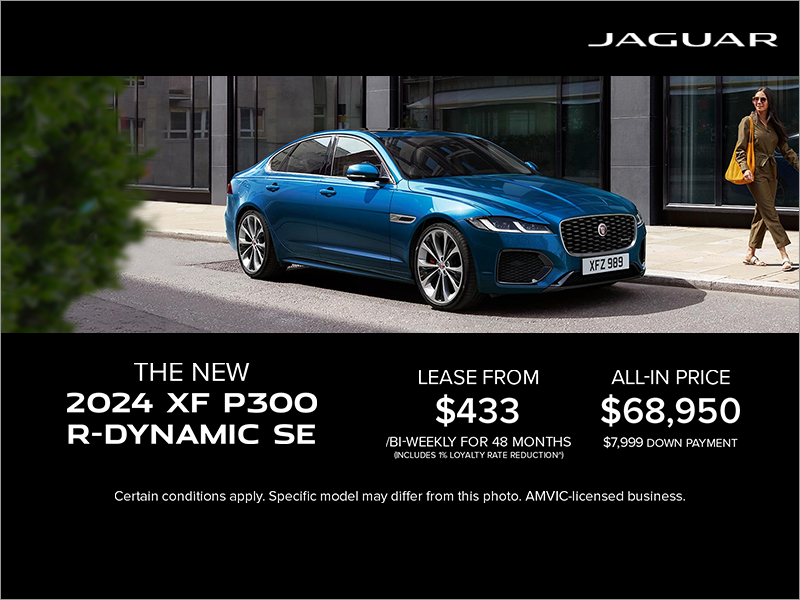 The 2024 Jaguar XF R-Dynamic SE