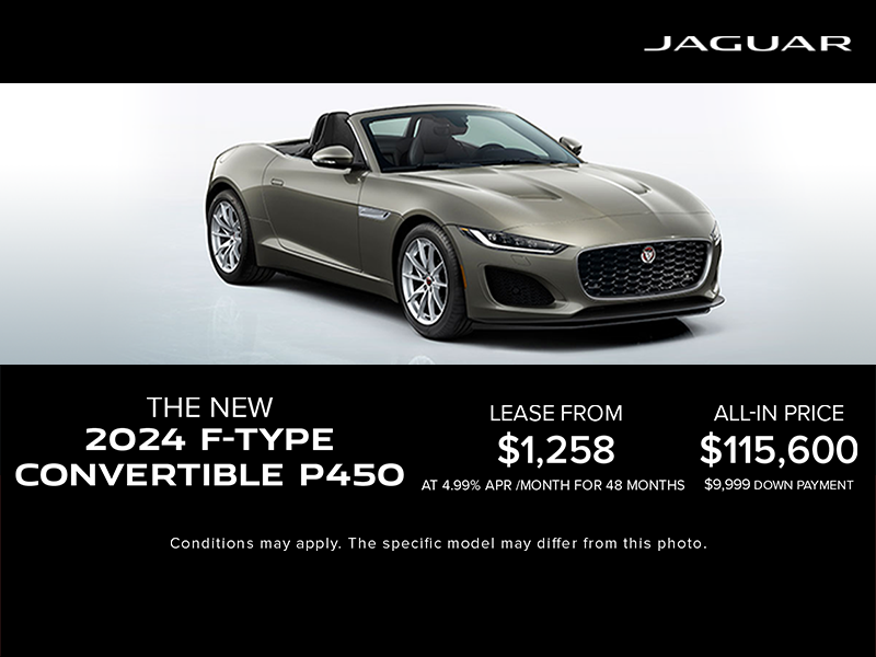 The 2024 Jaguar F-TYPE Convertible