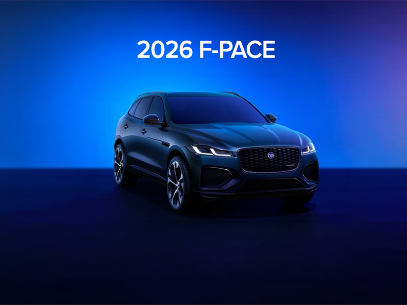 The 2026 Jaguar F-PACE