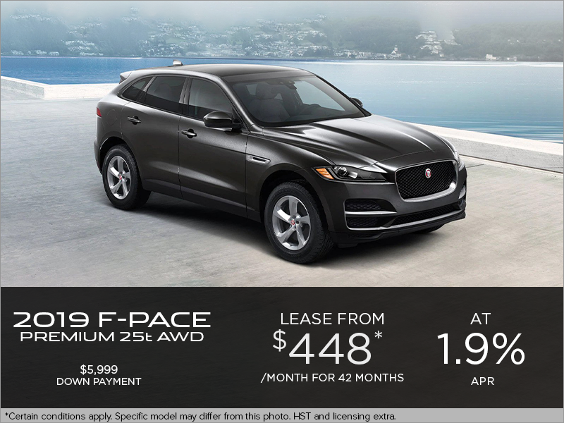 The 2019 Jaguar F-PACE Premium 25t AWD