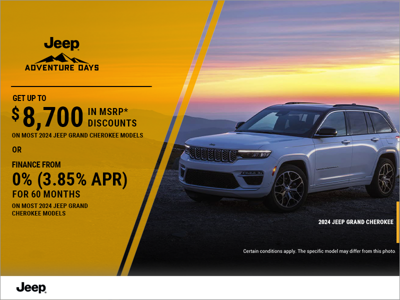 Get the 2024 Jeep Grand Cherokee!