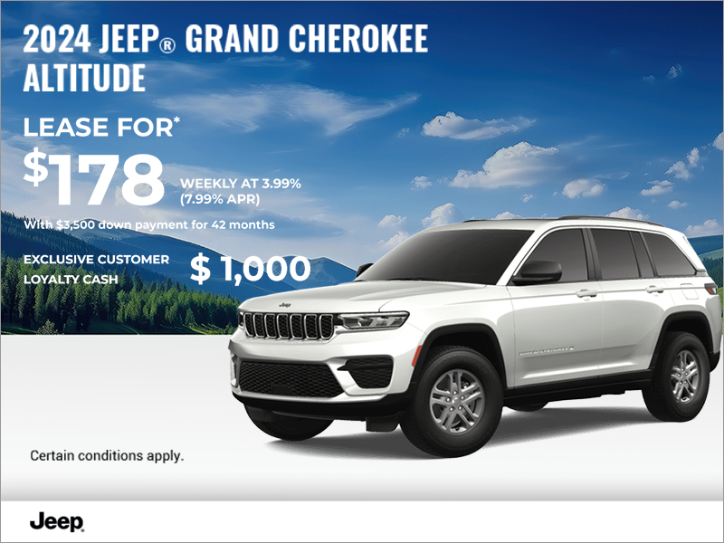 Get the 2024 Jeep Grand Cherokee!