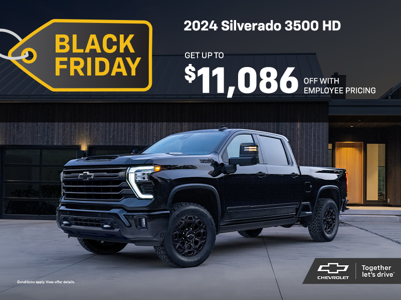 Get the 2024 Chevrolet Silverado 3500 HD