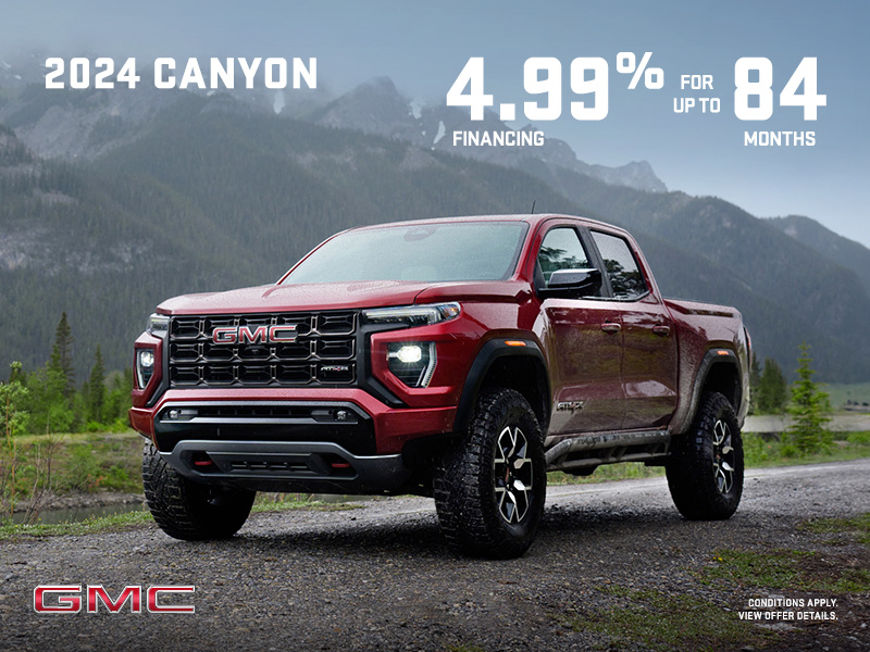 The 2024 GMC Canyon