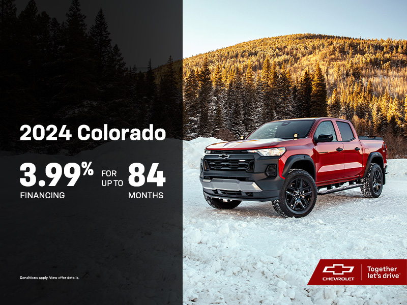 Get the 2024 Chevrolet Colorado