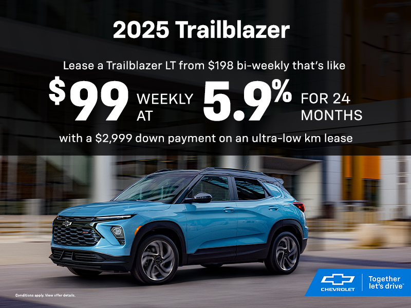 Get the 2025 Chevrolet Trailblazer