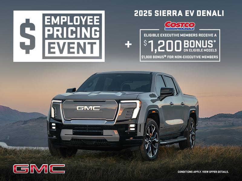 The 2025 GMC Sierra EV
