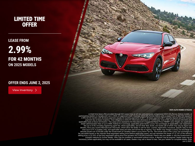 2025 Alfa Romeo Stelvio