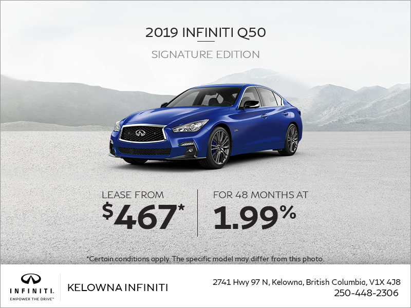 2019 Infiniti Q50 Signature Edition
