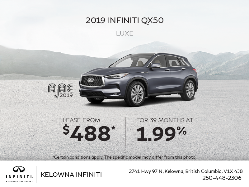 2019 QX50 Luxe