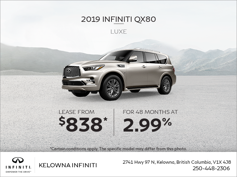 2019 QX80 Luxe