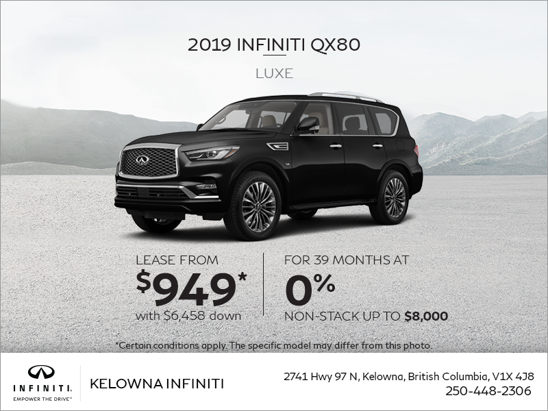 2019 QX80 Luxe