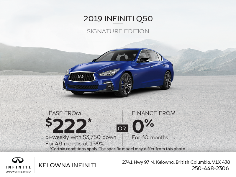 2019 Q50 Signature Edition