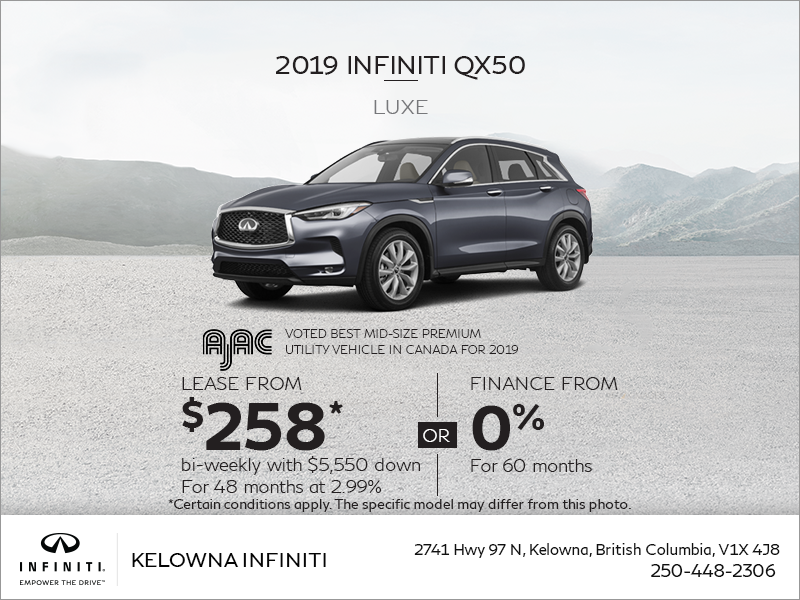 2019 QX50 Luxe