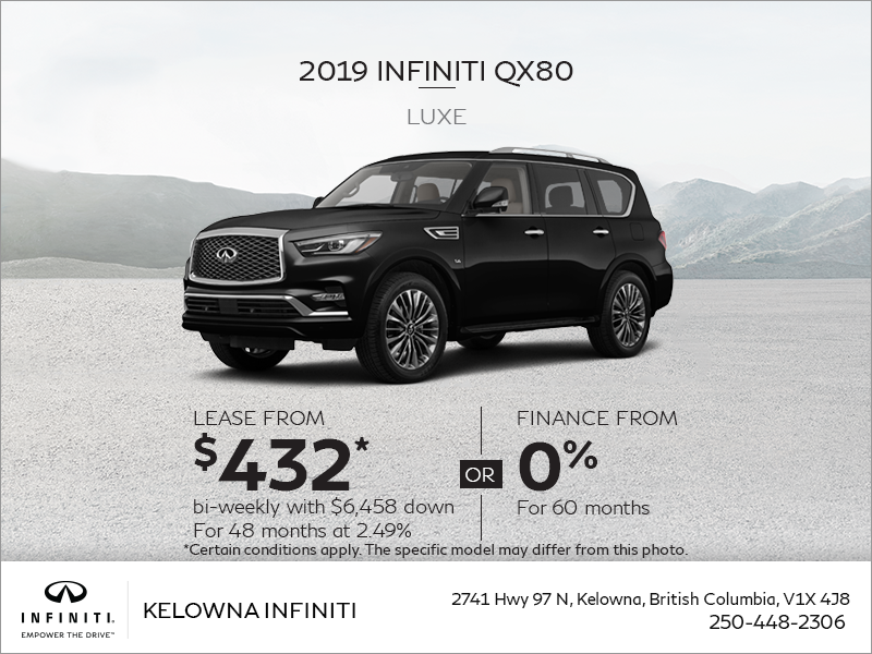 2019 QX80 Luxe