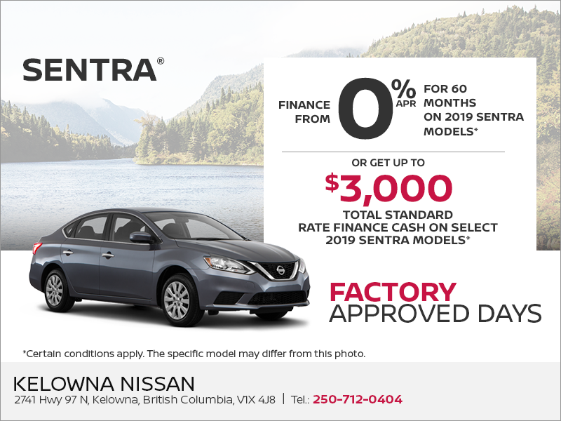 Get the 2019 Sentra Today!