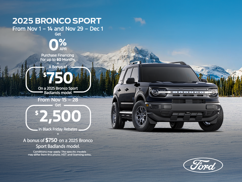 2025 Ford Bronco Sport