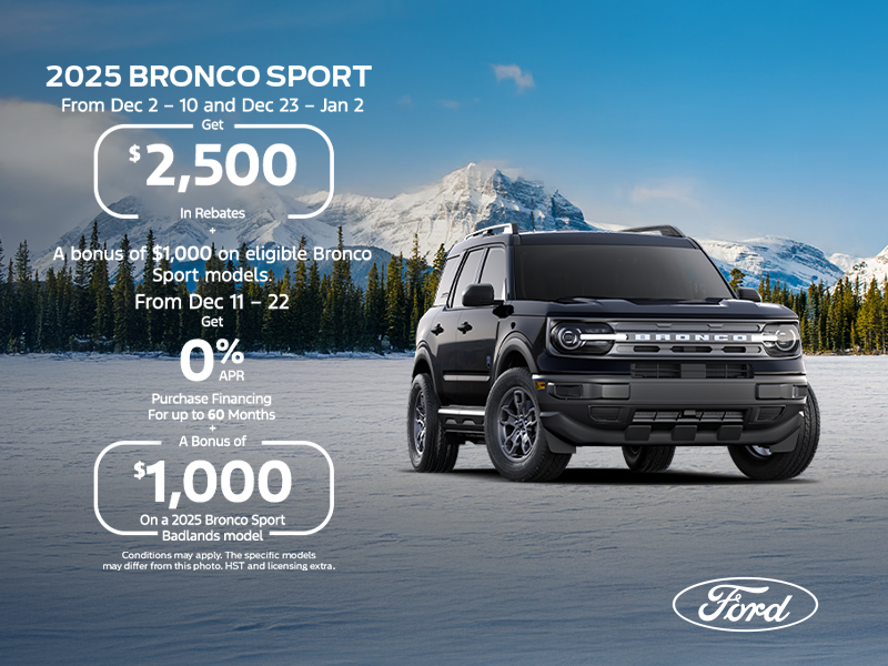 2025 Ford Bronco Sport