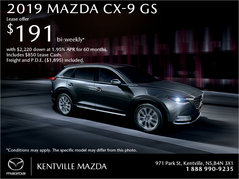 Get the 2019 Mazda CX-9 Today!