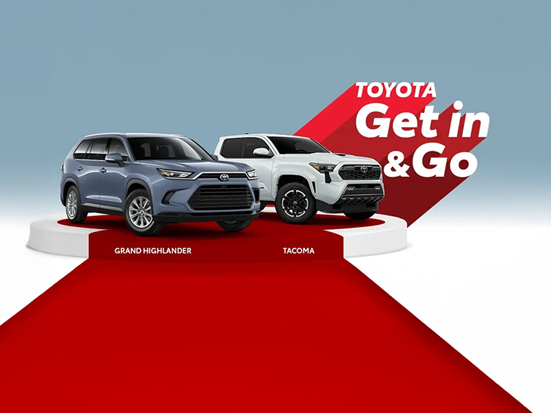 Get in and go!