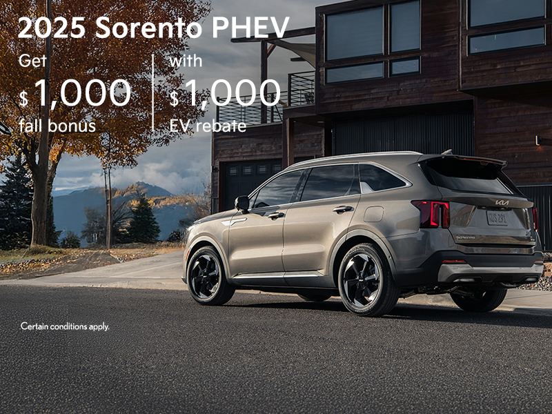 Get the 2025 Kia Sorento!
