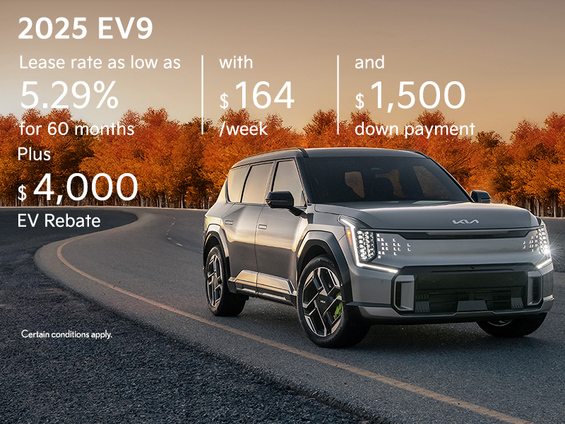 Get the 2026 Kia EV9!