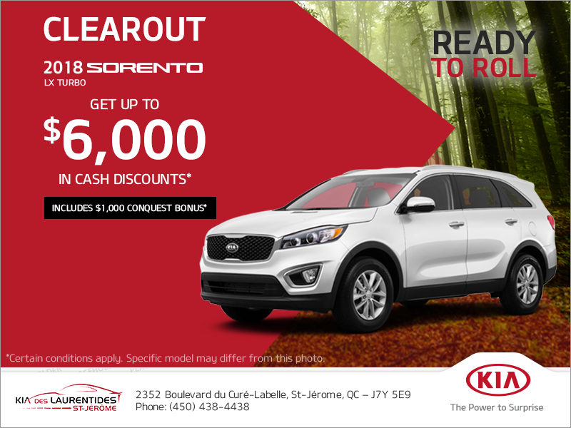 The 2018 Kia Sorento